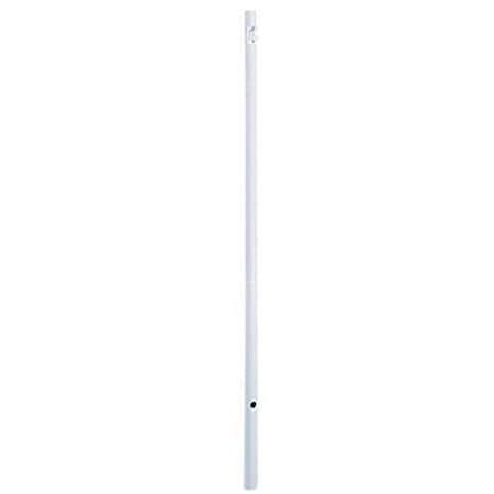 Special Lite Products Smooth Aluminum Direct Burial Post, White 390-WH